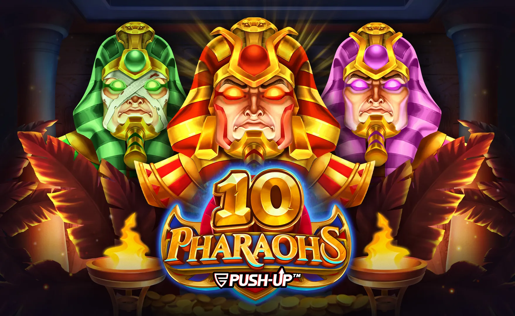 10 Pharaohs game art