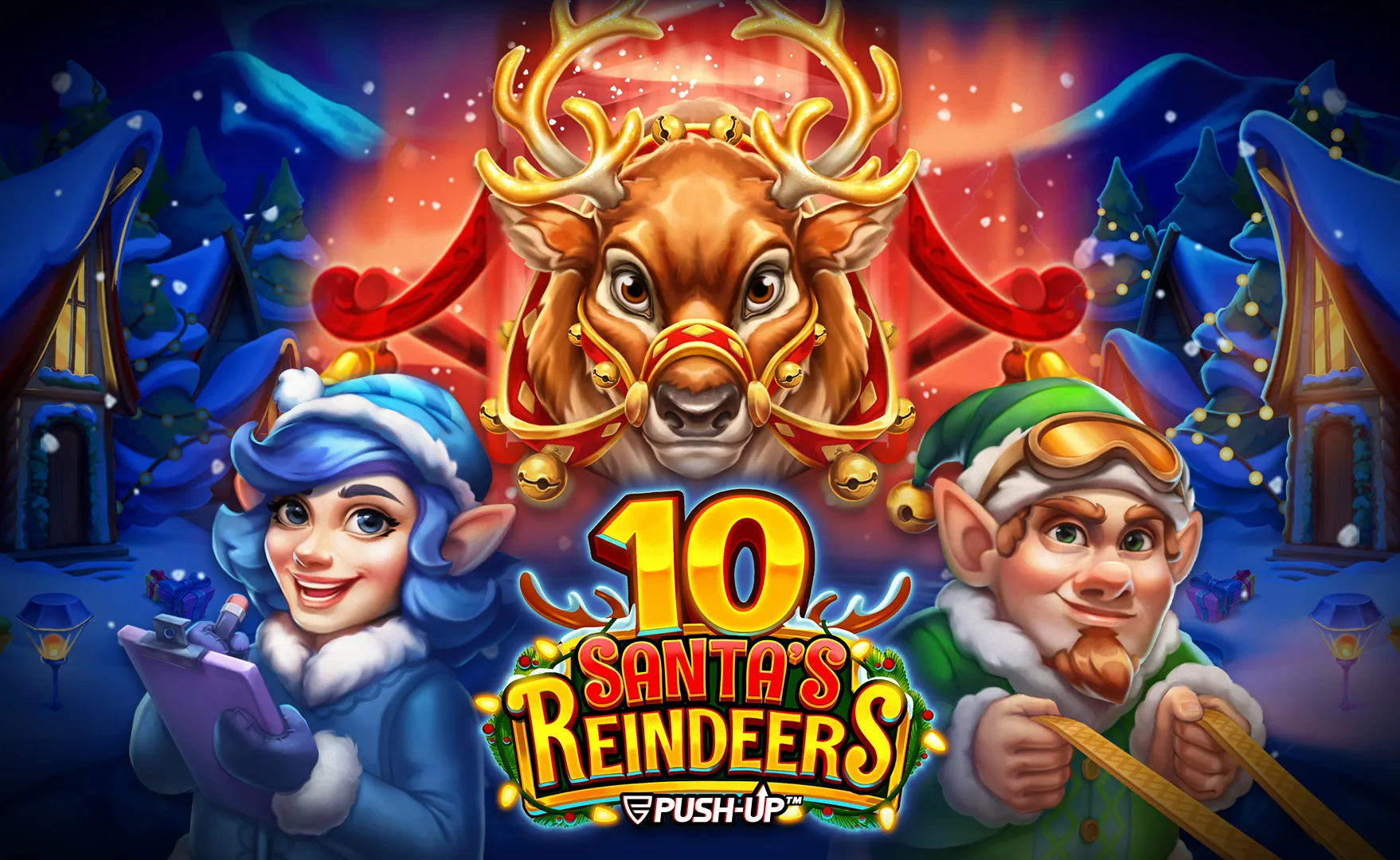 10 Santa's Reindeers game art