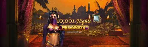 10001 Nights Megaways game art