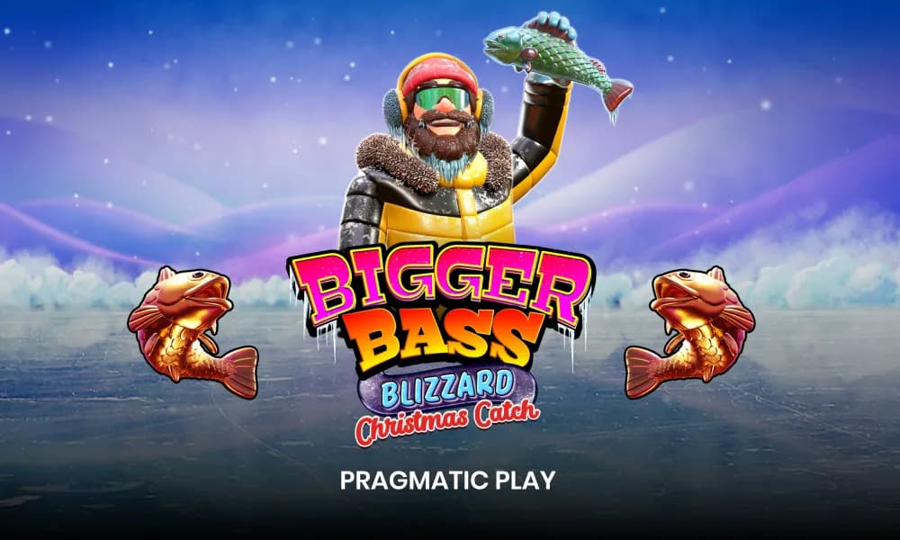Bigger Bass Blizzard - Christmas Catch game art