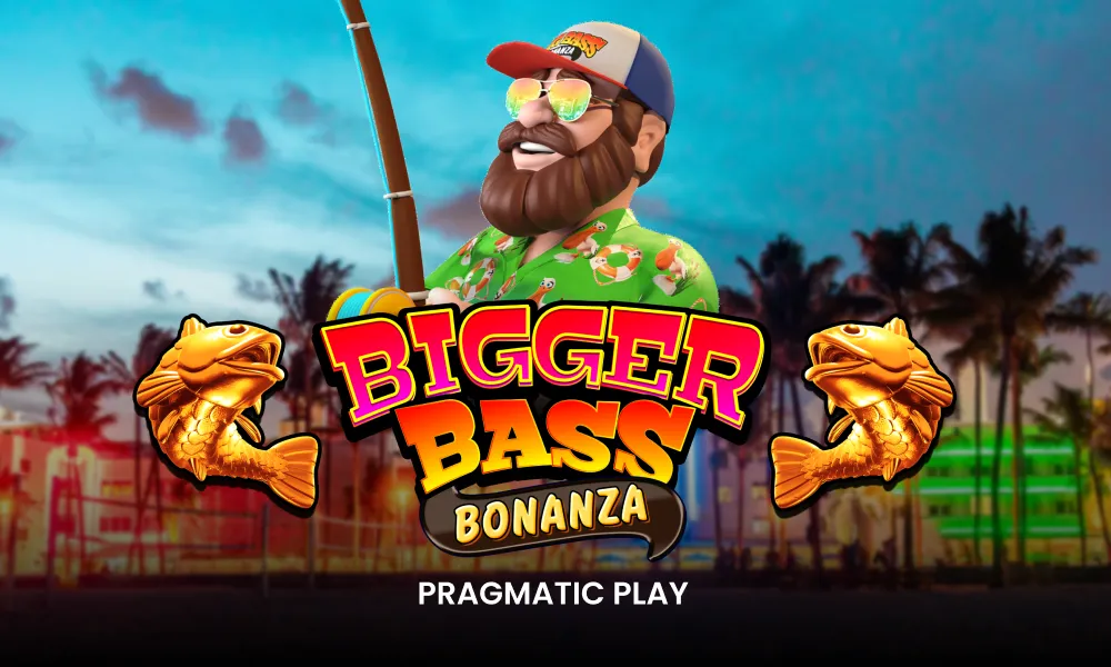 Bigger Bass Bonanza game art