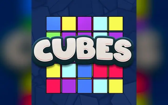 Cubes game art