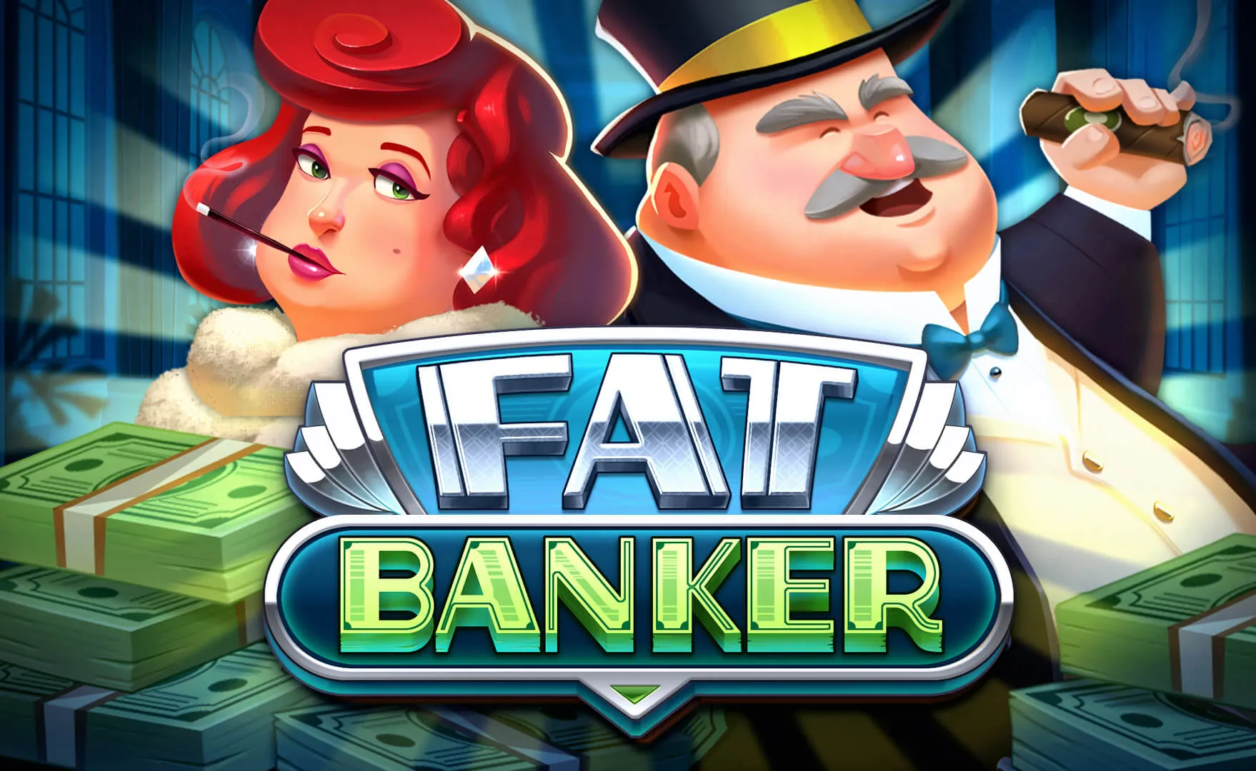 Fat Banker game art