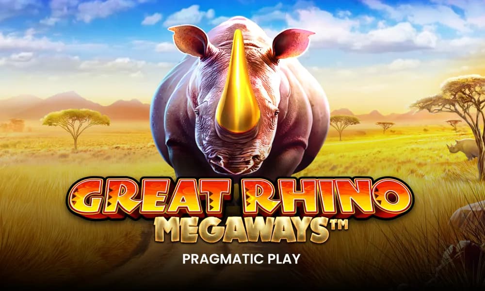 Great Rhino Megaways game art