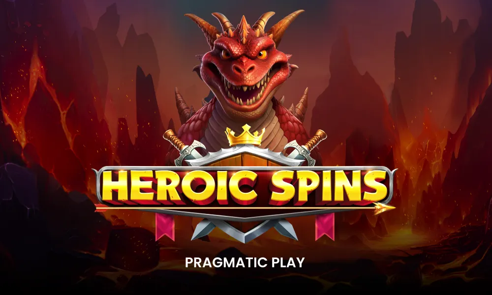 Heroic Spins game art