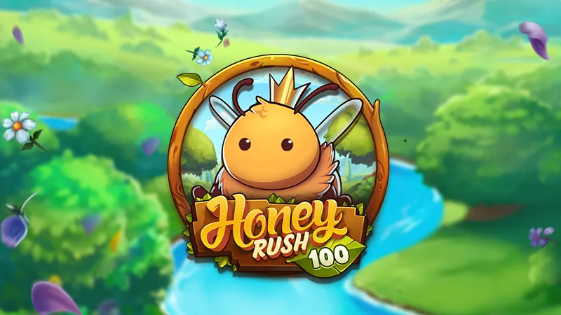 Honey Rush 100 game art