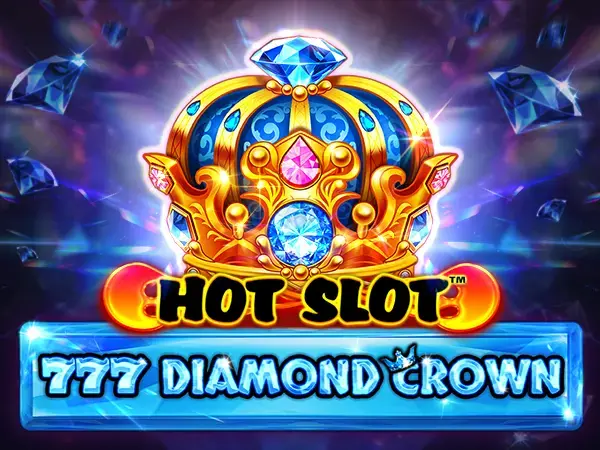 Hot Slot: 777 Diamond Crown game art