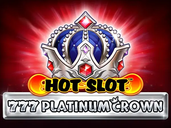 Hot Slot: 777 Platinum Crown game art