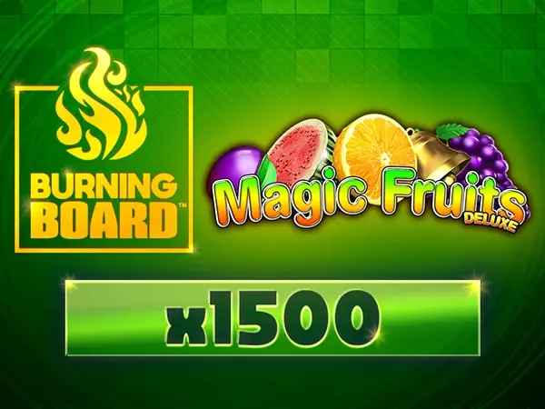Magic Fruits Deluxe Burning Board game art