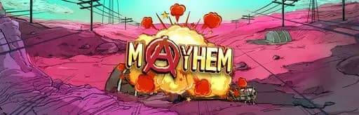 Mayhem game art