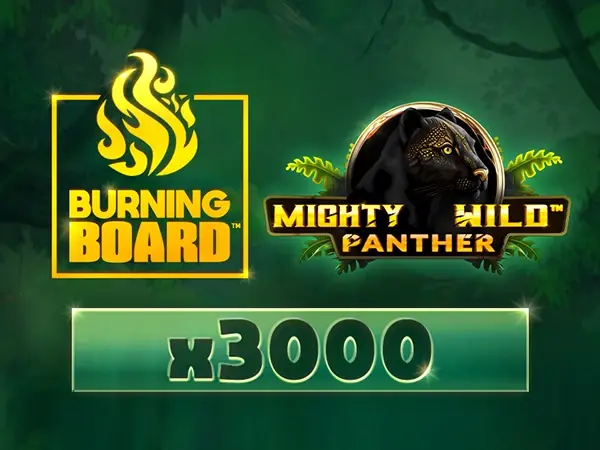 Mighty Wild: Panther Burning Board game art