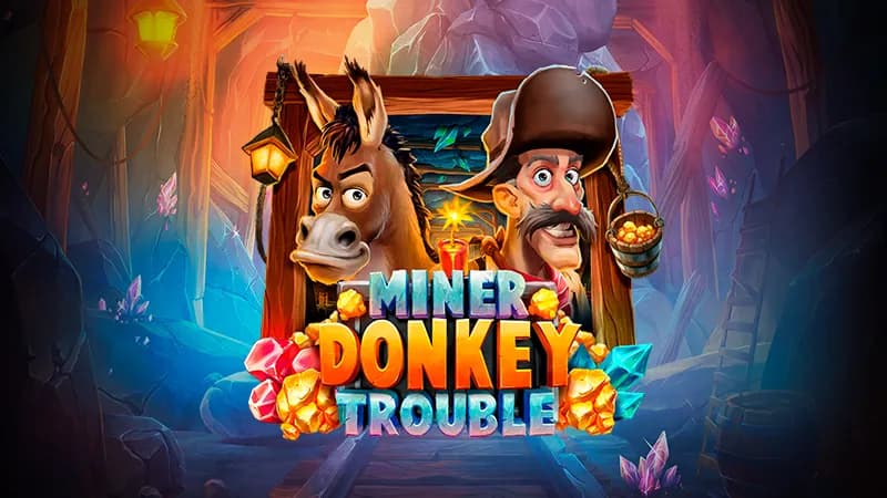 Miner Donkey Trouble game art