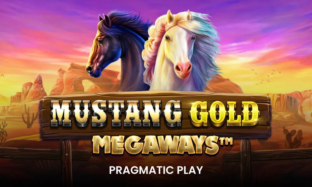 Mustang Gold Megaways game art