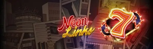 Neon links game art