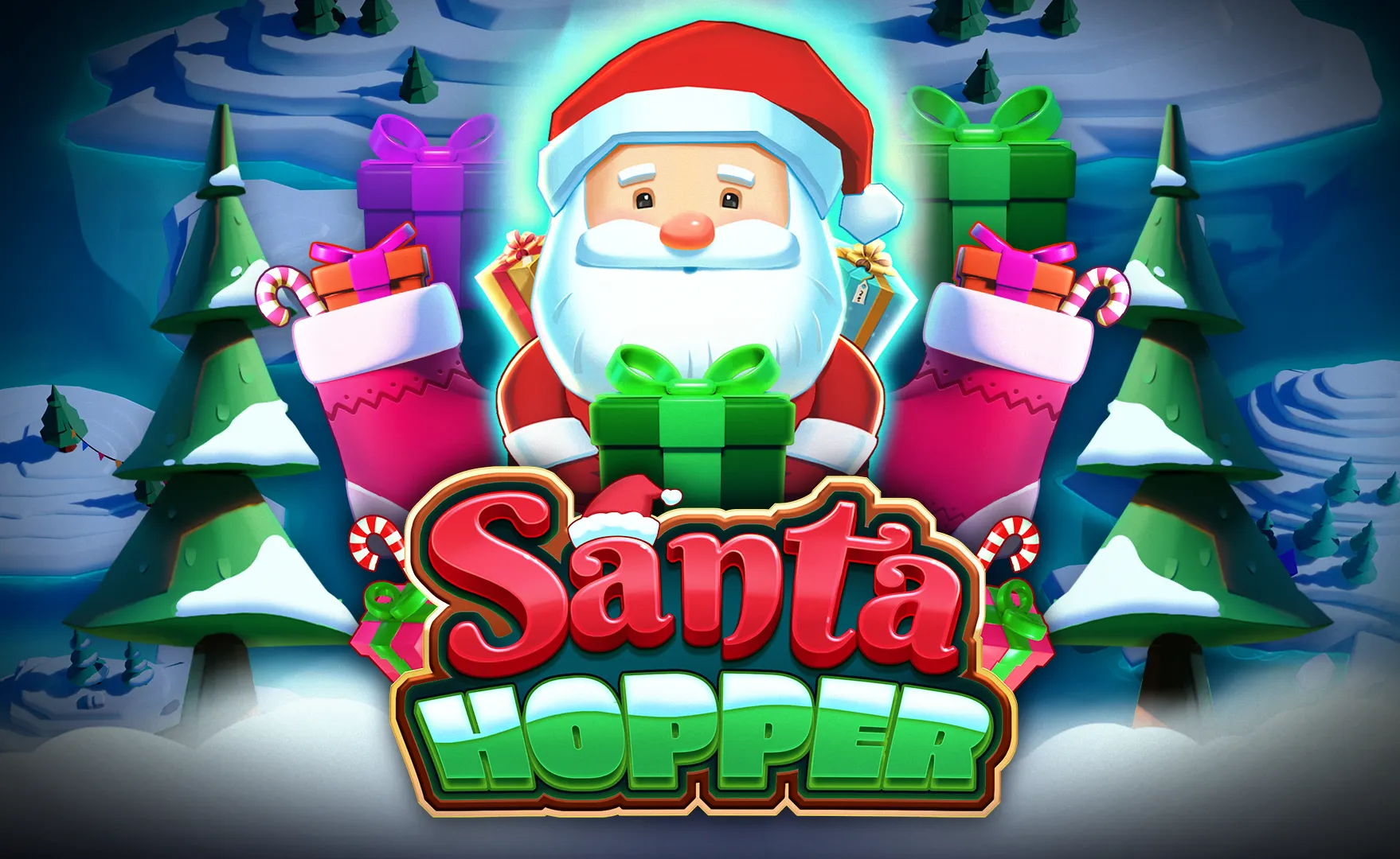 Santa Hopper game art