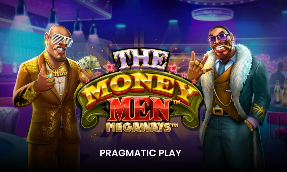 The Money Men Megaways game art