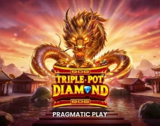 Triple Pot Diamond game art