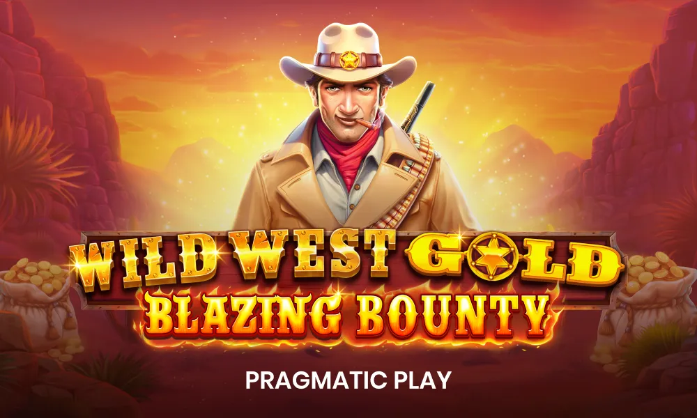 Wild West Gold Blazing Bounty game art
