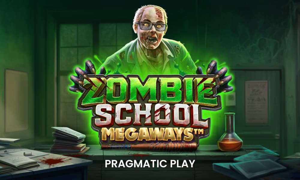 Zombie School Megaways game art